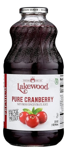[LAKE04PUCR946] Lakewood Pure Cranberry 946ml
