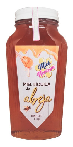 [MNRTLI1L] Miel Norteña Miel Liquida de Abeja 1.1 kg