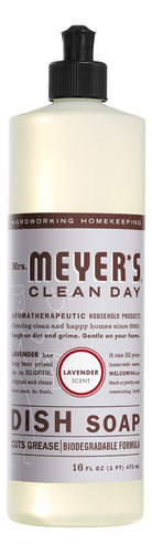 [MRSMSDL473] Mrs Meyers Dish soap lavender 473ml