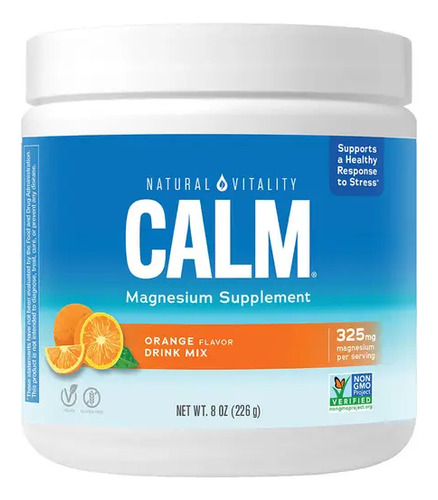 [NVITNACAOR226] Natural Vitality Natural Calm Orange 226g