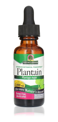 Natures Answer Plantain Plantago Major 30ml