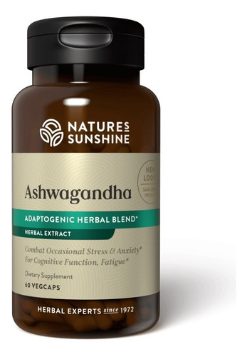 Natures Sunshine Ashwagandha 60caps