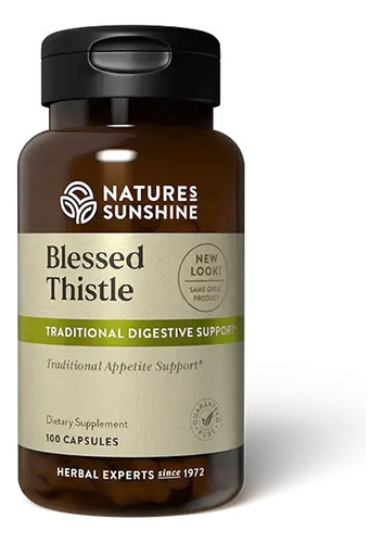Natures Sunshine Blessed Thistle 100caps