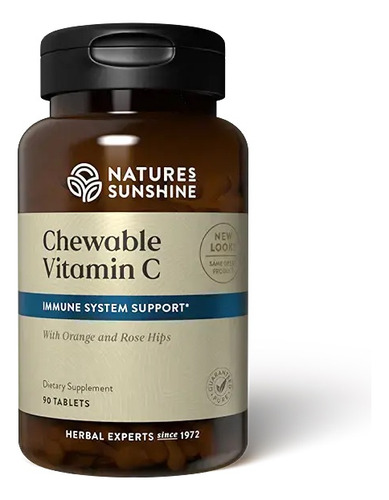 Natures Sunshine Chewable Vitamin C 90tabs