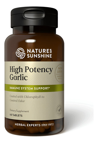 [NSUN-21-HIPOGA-60T] Natures Sunshine High Potency Garlic 60tab