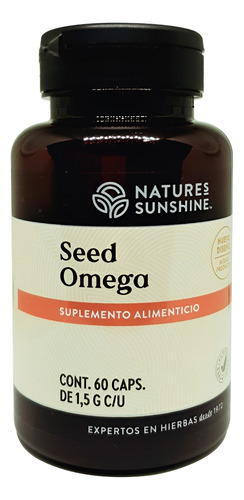 Natures Sunshine Mx Seed Omega 60caps