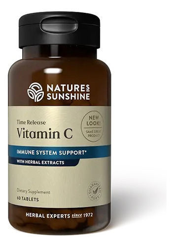 [NSUVCTR60] Natures Sunshine Vitamin C Time release 60tabs