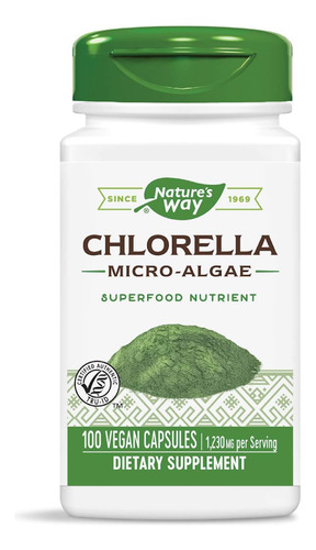 Natures Way Chlorella 100caps