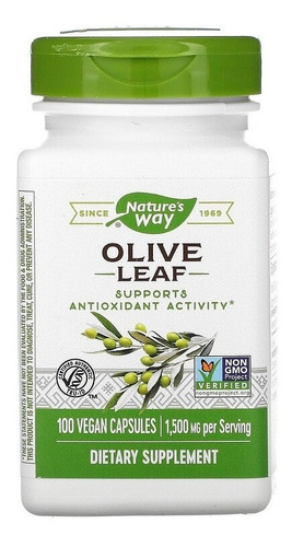 Natures Way Olive Leaf 100caps