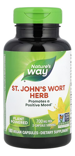 [NWAY-21-STJW-180C] Natures Way St. Johns Wort Herb 180caps