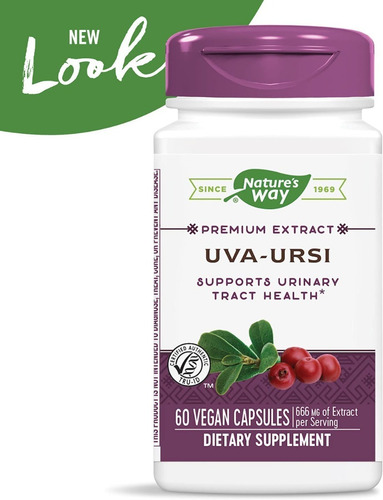 Natures Way Uva-ursi 60caps