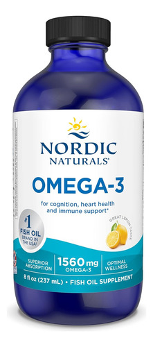 [NONAOM3237] Nordic Naturals Omega 3 lemon 237ml