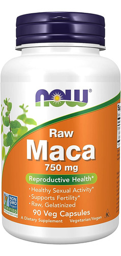 Now Raw Maca 90caps