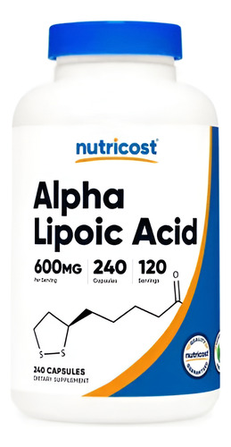 Nutricost Alpha lipoic acid 600mg 240caps