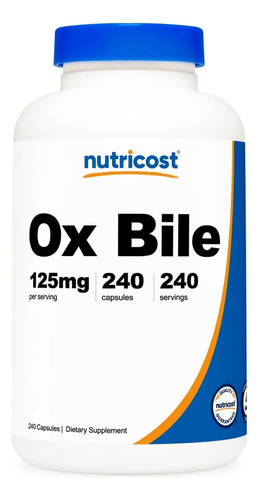 Nutricost Ox Bile 120caps