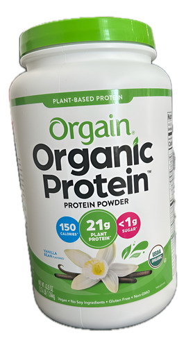 Orgain Proteina Organica Sabor Vainilla 1.242kg