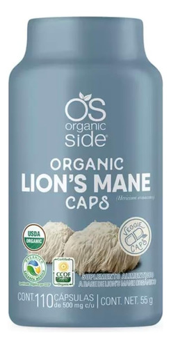 Organic Side Melena de Leon 110caps