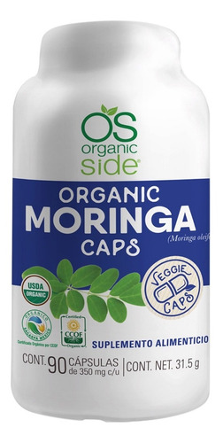 [SIDE-21-MORI-90C] Organic Side Moringa Organica 90caps