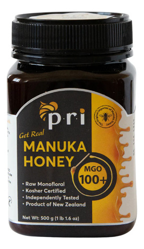 [PRIMH100500] PRI Honey Manuka Mgo 100+ 500g
