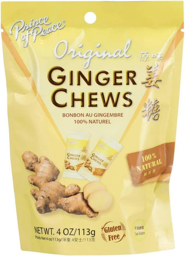 [PROPGCH113] Prince of peace original Ginger chews 113g