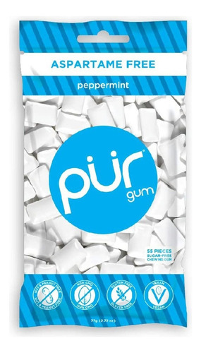 [PUR-07-MENTA-55P] Pür Gum Peppermint 55 Pc