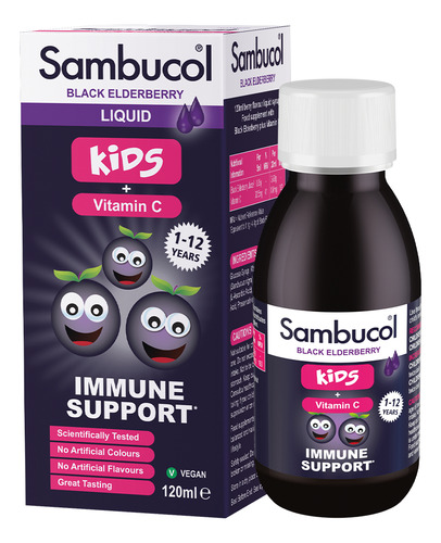 Sambucol Black Elderberry Liquid for Kids 120ml