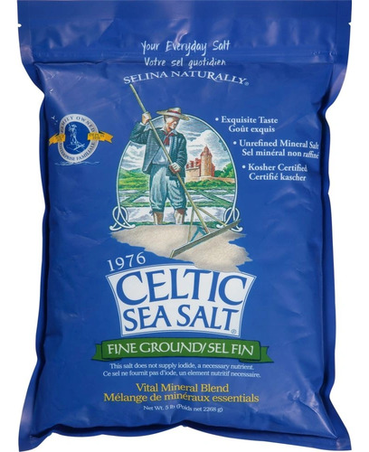 [SELCFGR2268] Selina Celtic salt fine ground 2.268kg