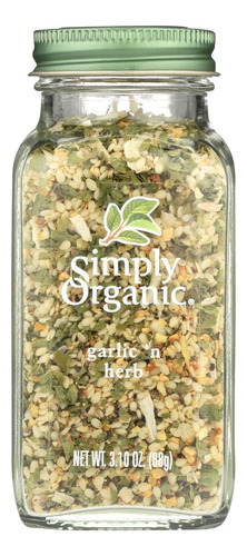 Simply Organic Garlic N Herb 88g