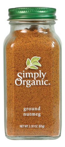 Simply Organic Nutmeg 65g