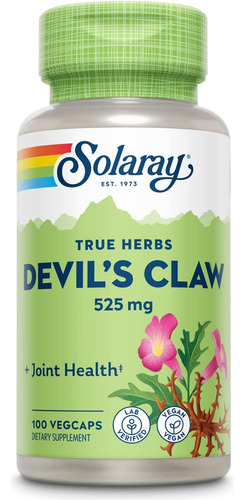 [SODCL100] Solaray Devils claw 100vegcaps