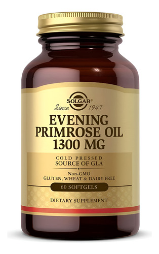[SGAR-21-EPO-60P] Solgar Evening Primrose Oil 1300mg  60softge
