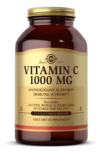 [SGAR21VITCS250] Solgar Vitamin C 1000mg 250caps