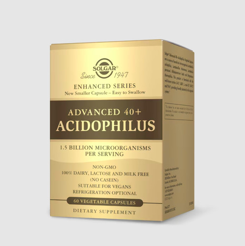 [SGARA40A60] Solgar advanced 40+ Acidophilus 60caps