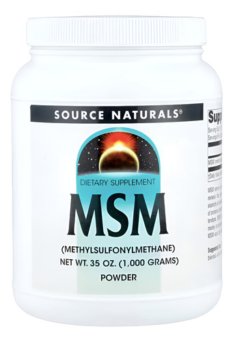 [SNMSMP1000] Source Naturals MSM Powder 1kg