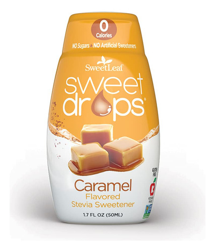 [SWLESTCAR50] Sweet Leaf stevia drop caramel 50ml