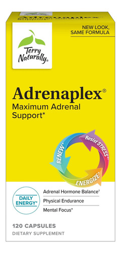 Terry Naturally Adrenaplex Maximum Adrenal Support 120caps