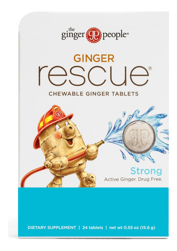 The Ginger People Ginger Rescue 24tabs