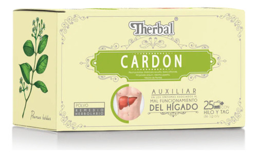 [THERRHCAR25] Therbal RH Cardon 25sobres