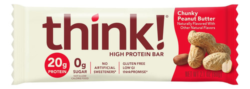 Think Chunky Peanut butter Protein bar 60g