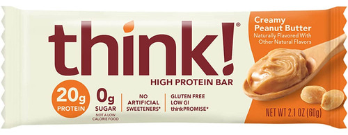 [THINKCRPB60] Think Creamy peanut butter Protein bar 60g