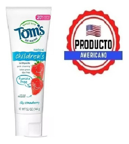 [TOM13NCTSS144] Toms Kids Toothpaste 144g