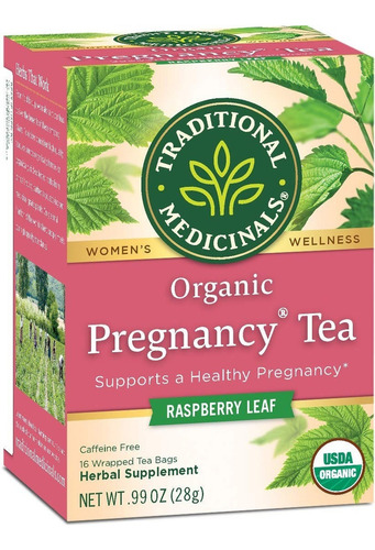Traditional Medicinals Pregnancy Raspberry Leaf 16bags