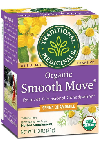Traditional Medicinals Smooth Move Chamomile 16bags