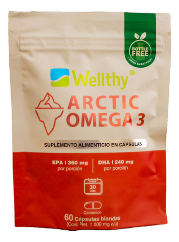 [WELOMAR200] Wellthy Omega 3 Arctic 60caps