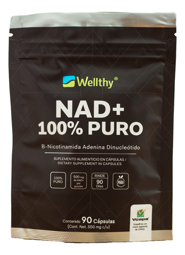 Wellthy Pure NAD+ 90caps