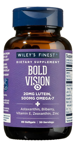 Wileys Finest Bold Vision 60softg