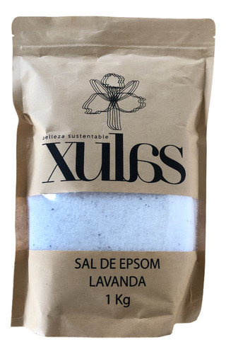 Xulas Sal de Epsom con lavanda 1kg