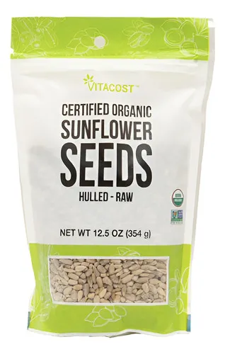 Vitacost Organic Sunflower seeds 354g