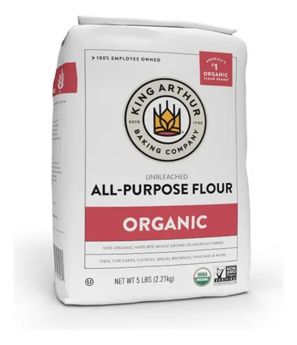 King Arthur Organic all purpose Flour 2.27kgs