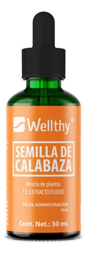 Wellthy Extracto Fluido Semilla De Calabaza 30ml 2x1